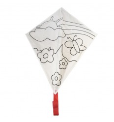 Colouring Butterfly Kite